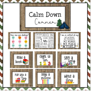 Classroom Derocartions-camping Theme-editable-over 340 Pages 