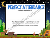 Camping Theme Certificate of Attendance