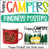 Camping Theme Classroom Decor KINDNESS POSTERS