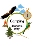 Camping Theme Dramatic Play Preschool/Prek