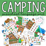 Camping Preschool Language Activities for Summer Speech Th