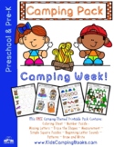 Camping Theme: Preschool & Pre-K Camping Printable Pack, C