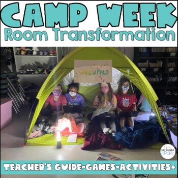 Preview of Camping Theme Room Transformation Activities