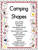 Camping Theme Shape Posters