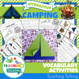 Camping Vocabulary Activities
