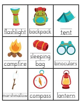 Camping Theme Writing Center by Leah Smith | TPT