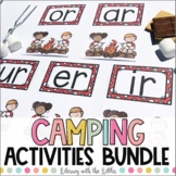 Camping Themed Bundle | Happy Campers Literacy Centers and