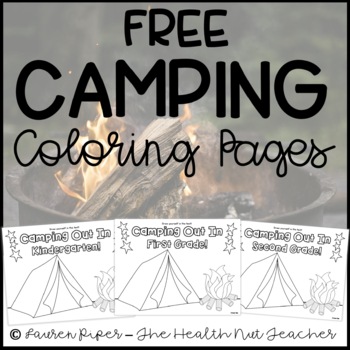 Download Coloring Pages Camping Worksheets Teaching Resources Tpt