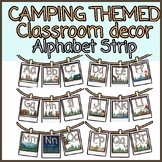 Camping Themed Classroom Decor: Alphabet Strip | Alphabet 