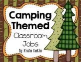 Camping Themed Classroom Jobs
