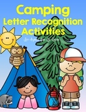 Camping Themed Letter Recognition Activities
