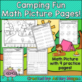 Camping Themed Math Picture Pages