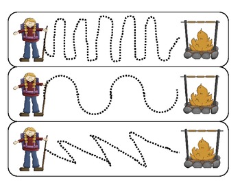 camping tracing mats by lorie duggins teachers pay teachers