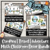 Camping/Travel/Adventure Math Classroom Decor BUNDLE | Num