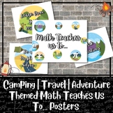 Camping/Travel/Adventure "Math Teaches Us To..." Posters |