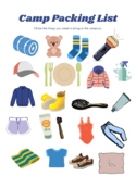 Camping Trip Packing List for Early Readers