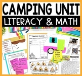 Camping Unit - Literacy & Math Camping Day Activities for Kindergarten & 1st