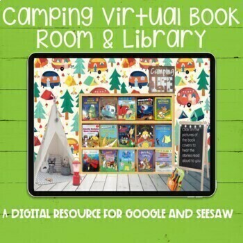 Preview of Camping Virtual Book Room/Digital Library