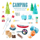 Camping Clipart Camping Party Invite Camping Adventure Cli