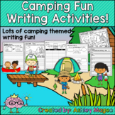 Camping Writing Activities for centers, small groups, whol