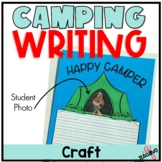 Camping Crafivity for 2nd 3rd, Low Prep Printable Writing 
