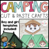 Camping crafts and activities bundle | Smores craft | Tent