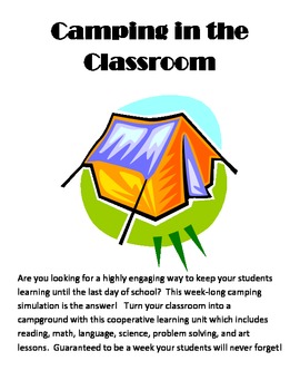 Preview of Camping in the Classroom - A Simulation for Grades 3-6