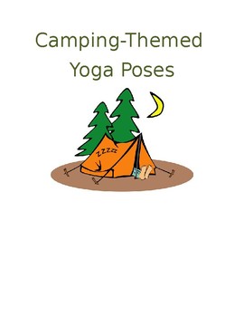 Preview of Camping-themed Yoga Poses