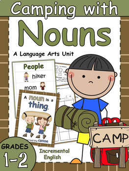 Preview of Nouns Worksheets and Activities: Common, Proper, Singular, Plural & Possessive