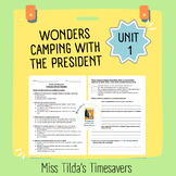 Camping with the President - Read and Respond Grade 5 Wonders