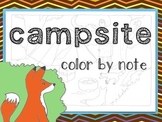 Campsite Color by Note