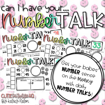 Preview of Can I Have Your NUMBER TALK!? {1st Grade // Set Four}