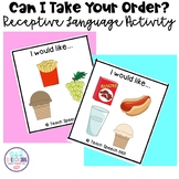 Can I Take Your Order? Receptive Language Activity for Spe