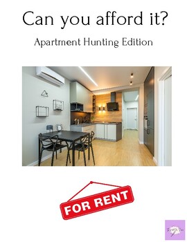 Preview of Can You  Afford It? Apartment Hunting Edition