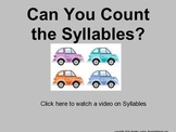 Can You Count the Syllables? (for Mimio)