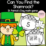 Can You Find the Shamrock? St-Patrick's Day Math Game for 