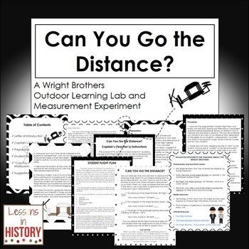 Preview of The Wright Brothers - Outdoor Learning Lab and Measurement Experiment