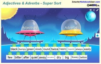 Preview of Can You Identify Parts of Speech? (Interactive Smart Notebook)