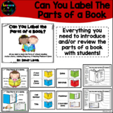 Can You Label the Parts of a Book?