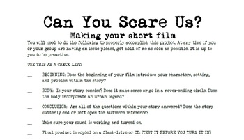 Preview of Can You Scare Us?