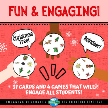 Can You Spot It? CHRISTMAS VOCABULARY Printable Game | ESL and Reading ...