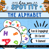 Can You Spot It? LETTERS OF THE ALPHABET Back to School ES