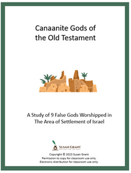 Preview of Canaanite Gods of the Old Testament