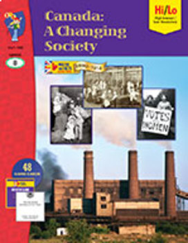 Preview of Canada: A Changing Society 1890-1914 Gr. 8 Hi/Lo Ontario Curriculum (Enhanced)