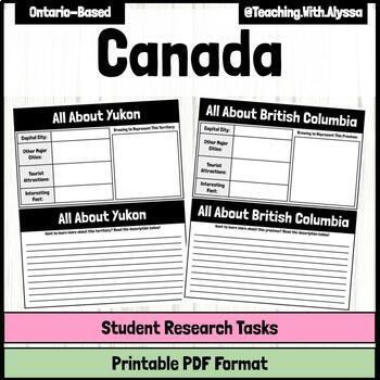 Canada Activity | Provinces and Territories Interactive Bulletin Board ...