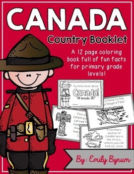 Preview of Canada Booklet (A Country Study)