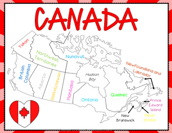 Canada Bundle Canada Map Quiz Maps Project Test TPT   Original 8721954 3 