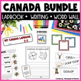 Canada Bundle: LapBook, Writing, Vocabulary, and Read & Wr