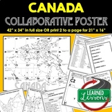 Canada Collaborative Poster, Canada MAPPING Activity, Cana