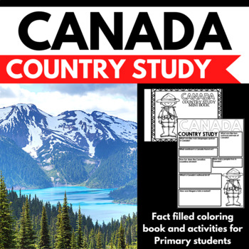 Preview of Canada Country Study Research Project - Differentiated - Reading Comprehension